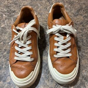 Tory Burch Leather Sneakers
